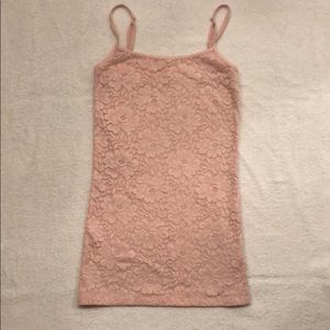 Solid Pink Flower Cami